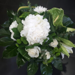 bouquet elegant blanc